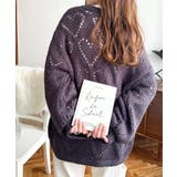 モヘア混ハート柄ニット | moment+ | 詳細画像31 