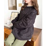 モヘア混ハート柄ニット | moment+ | 詳細画像42 