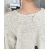 前後2WAYブークレニットリボンカーディガン | moment+ | 詳細画像27 