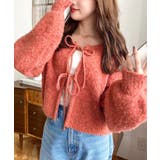 前後2WAYブークレニットリボンカーディガン | moment+ | 詳細画像63 