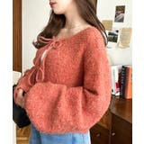 前後2WAYブークレニットリボンカーディガン | moment+ | 詳細画像65 