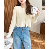 Wジップリブニットカーディガン | moment+ | 詳細画像41 