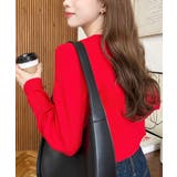 Wジップリブニットカーディガン | moment+ | 詳細画像74 