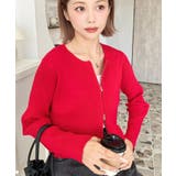 Wジップリブニットカーディガン | moment+ | 詳細画像77 