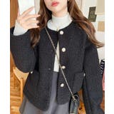 ボトルネックラメニットプルオーバ 12G | moment+ | 詳細画像10 