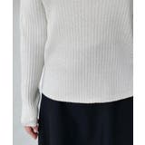 ボトルネックラメニットプルオーバ 12G | moment+ | 詳細画像18 