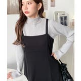 ボトルネックラメニットプルオーバ 12G | moment+ | 詳細画像60 