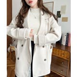 ラインストーンハイネックリブニットプルオーバー | moment+ | 詳細画像20 