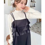 ラインストーンハイネックリブニットプルオーバー | moment+ | 詳細画像7 