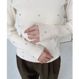 ビジューハイネックリブニットプルオーバー | moment+ | 詳細画像20 