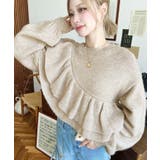 アシメフリルもちもちニットプルオーバー | moment+ | 詳細画像21 