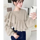 アシメフリルもちもちニットプルオーバー | moment+ | 詳細画像26 