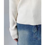 ホルターネックリブニットプルオーバー12G | moment+ | 詳細画像23 