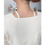 ホルターネックリブニットプルオーバー12G | moment+ | 詳細画像25 