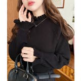 キャンディスリーブリブニットプルオーバー | moment+ | 詳細画像18 