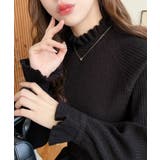 キャンディスリーブリブニットプルオーバー | moment+ | 詳細画像21 