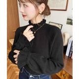 キャンディスリーブリブニットプルオーバー | moment+ | 詳細画像22 