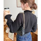 キャンディスリーブリブニットプルオーバー | moment+ | 詳細画像26 