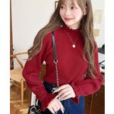 キャンディスリーブリブニットプルオーバー | moment+ | 詳細画像40 