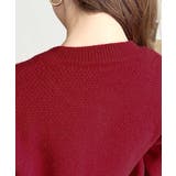 Wポケット金ボタンニットカーディガン | moment+ | 詳細画像31 