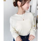 選べるネックデザイン。ホールガーメントニットプルオーバー | moment+ | 詳細画像11 