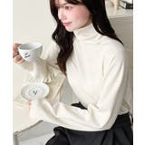 選べるネックデザイン。ホールガーメントニットプルオーバー | moment+ | 詳細画像13 