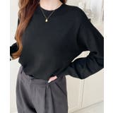 選べるネックデザイン。ホールガーメントニットプルオーバー | moment+ | 詳細画像23 