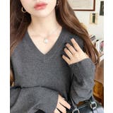 選べるネックデザイン。ホールガーメントニットプルオーバー | moment+ | 詳細画像31 