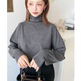 選べるネックデザイン。ホールガーメントニットプルオーバー | moment+ | 詳細画像38 