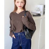 選べるネックデザイン。ホールガーメントニットプルオーバー | moment+ | 詳細画像42 