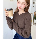 選べるネックデザイン。ホールガーメントニットプルオーバー | moment+ | 詳細画像43 