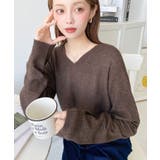 選べるネックデザイン。ホールガーメントニットプルオーバー | moment+ | 詳細画像44 