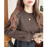 選べるネックデザイン。ホールガーメントニットプルオーバー | moment+ | 詳細画像49 