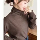 選べるネックデザイン。ホールガーメントニットプルオーバー | moment+ | 詳細画像56 