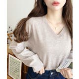 選べるネックデザイン。ホールガーメントニットプルオーバー | moment+ | 詳細画像58 