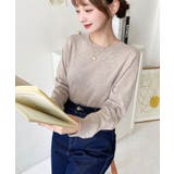 選べるネックデザイン。ホールガーメントニットプルオーバー | moment+ | 詳細画像62 