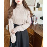 選べるネックデザイン。ホールガーメントニットプルオーバー | moment+ | 詳細画像69 