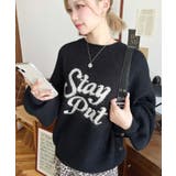 ジャガードビッグロゴニットプルオーバー | moment+ | 詳細画像13