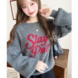 ジャガードビッグロゴニットプルオーバー | moment+ | 詳細画像16