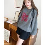 ジャガードビッグロゴニットプルオーバー | moment+ | 詳細画像17