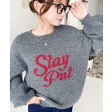 ジャガードビッグロゴニットプルオーバー | moment+ | 詳細画像20