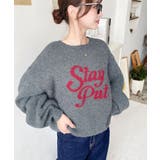 ジャガードビッグロゴニットプルオーバー | moment+ | 詳細画像23