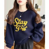 ジャガードビッグロゴニットプルオーバー | moment+ | 詳細画像26