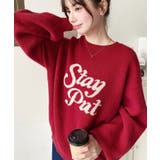 ジャガードビッグロゴニットプルオーバー | moment+ | 詳細画像33