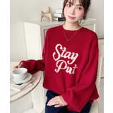 ジャガードビッグロゴニットプルオーバー | moment+ | 詳細画像34