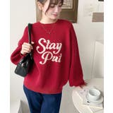 ジャガードビッグロゴニットプルオーバー | moment+ | 詳細画像35