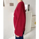 ジャガードビッグロゴニットプルオーバー | moment+ | 詳細画像39