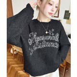 ラインロゴジャガードニットプルオーバー | moment+ | 詳細画像20 