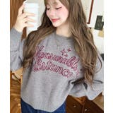 ラインロゴジャガードニットプルオーバー | moment+ | 詳細画像25 