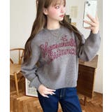 ラインロゴジャガードニットプルオーバー | moment+ | 詳細画像26 